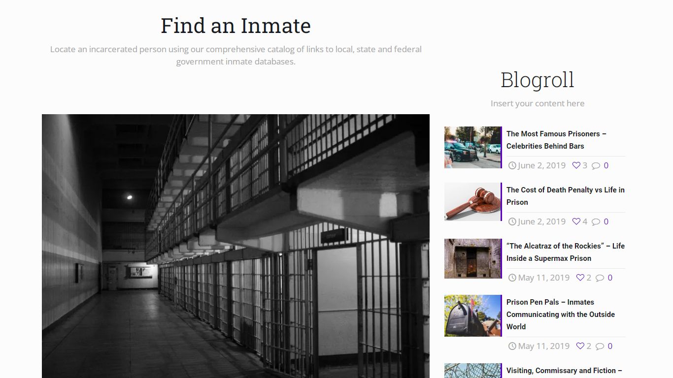 Find an Inmate - Inmate Lookup | InmatesPlus